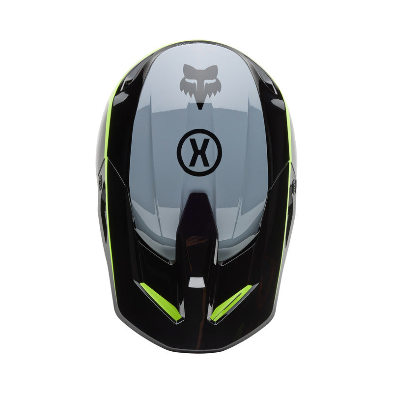 Kask motocyklowy FOX V1 Flow Black Yellow 7 324962_ZAL767678.jpg