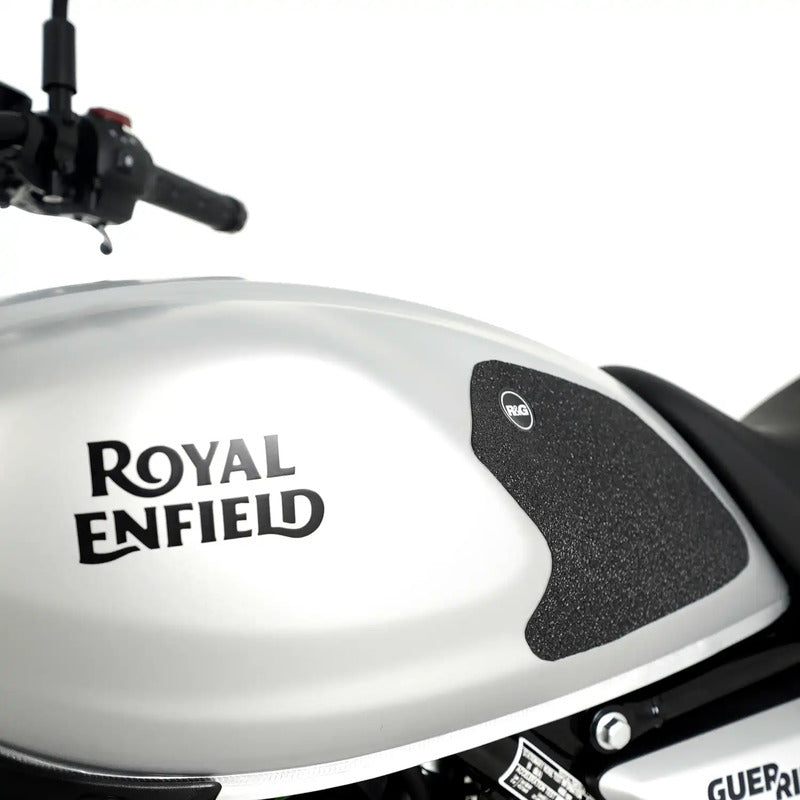 NAKLEJKA NA BAK TANKPAD ANTYPOŚLIZGOWY 2 CZĘŚCI RG RACING ROYAL ENFIELD 450 GUERILLA 24- BLACK 5