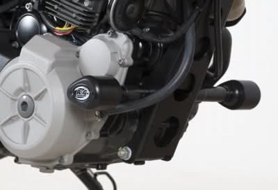 CRASHPADY AERO RG RACING HUSQVARNA TR650 STRADA BLACK 1