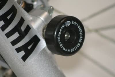 SLIDERY PRZEDNIEGO ZAWIESZENIA RG RACING YAMAHA DT125R/X 06- BLACK 1