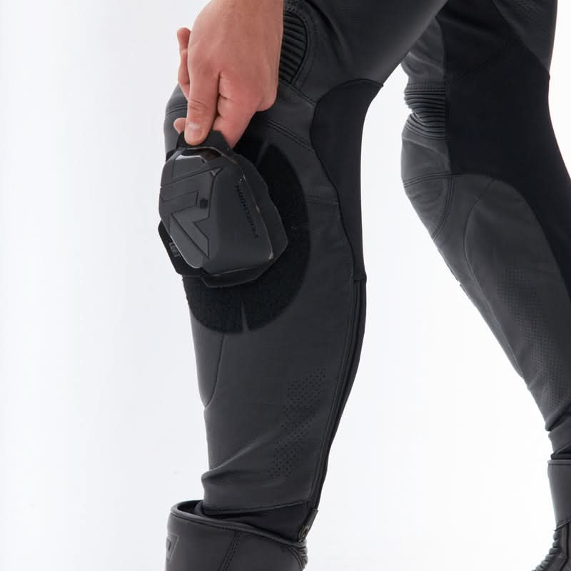 Spodnie motocyklowe skórzane Rebelhorn Veloce Black White 34 277845_ZAL678499.jpg