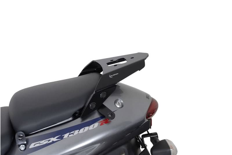 STELAŻ POD PŁYTĘ MONTAŻOWĄ KUFRA ALU-RACK SW-MOTECH SUZUKI GSX 1300 R HAYABUSA (99-07) BLACK 3