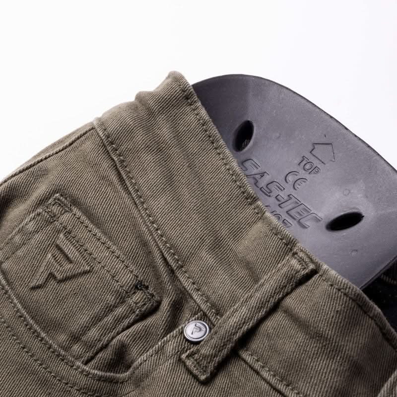 Jeansy motocyklowe damskie Rebelhorn Vandal Twill Olive 28 224497_ZAL528455.jpg