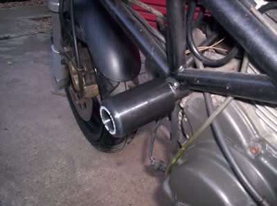 CRASHPADY CLASSIC RG RACING DUCATI MONSTER 97- 00 BLACK 1