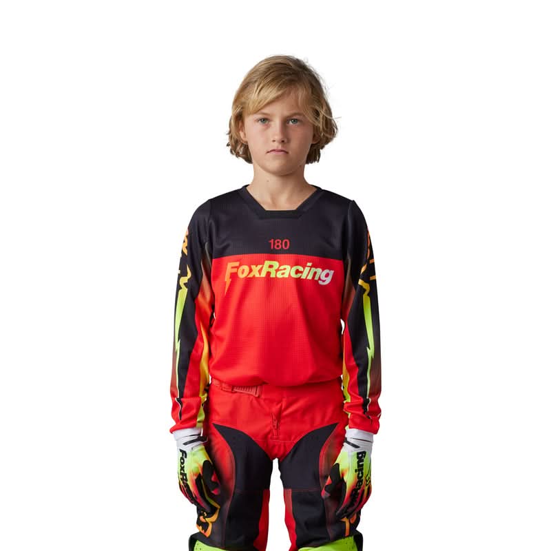 Bluza Fox Junior 180 Statk Fluorescent Red 2 273169_ZAL601184.jpg