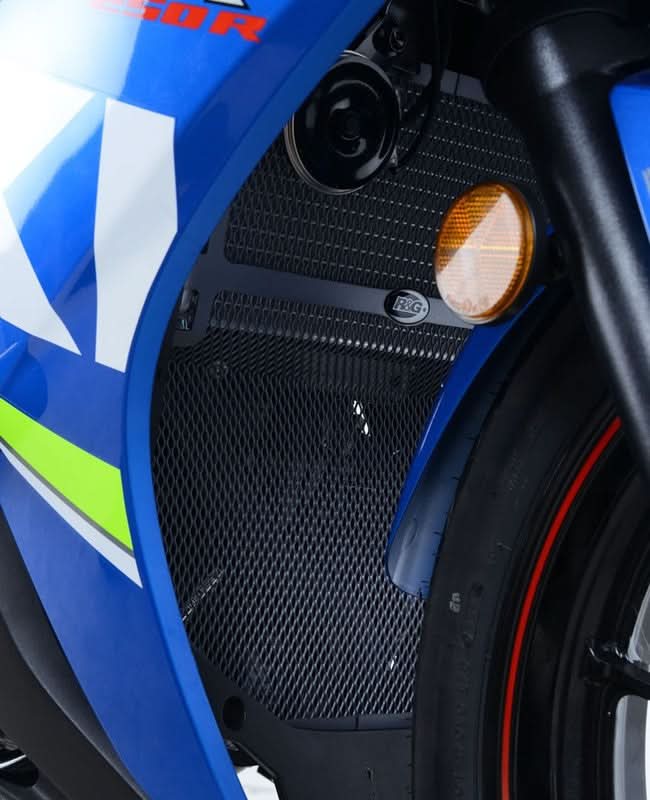OSŁONA CHŁODNICY RG RACING - SUZUKI GSX250R 17- BLACK 1