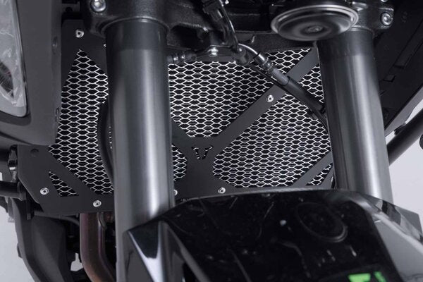 OSŁONA CHŁODNICY SW-MOTECH KAWASAKI VERSYS 1000 (18-)/ 1100 (24-) BLACK SILVER 5
