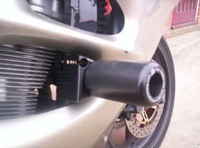 CRASHPADY CLASSIC RG RACING SUZUKI GSX 600/750 FW ONWARDS (UP TO 07) BLACK 1