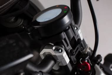 ZESTAW PODWYŻSZAJĄCY SW-MOTECH KIEROWNICĘ PODWYŻSZENIE 20 MM YAMAHA XSR 700 (16-) BLACK 3