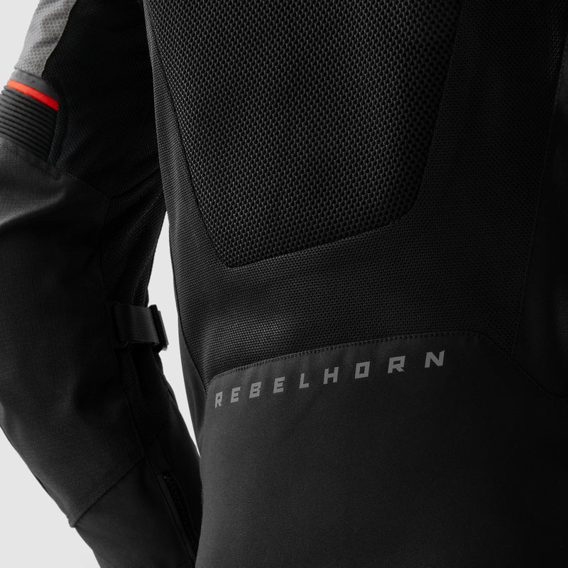 Kurtka motocyklowa tekstylna Rebelhorn Hiflow 5 Black Grey Red 34 323615_ZAL789824.jpg
