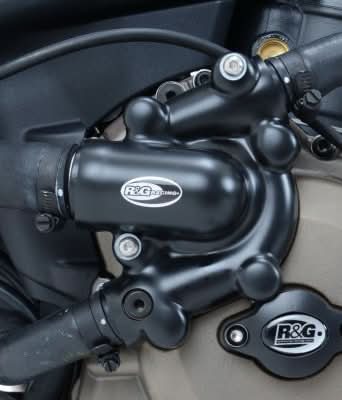 ZESTAW OSŁON SILNIKA RG RACING DUCATI MONSTER 1200(S), (2 CZĘŚCI) OSŁONA SPRZĘGŁA I POMPY WODY BLACK 3