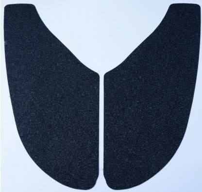 NAKLEJKA NA BAK TANKPAD ANTYPOŚLIZGOWY 2 CZĘŚCI RG RACING KAWASAKI ZX10R 04-05 BLACK 1
