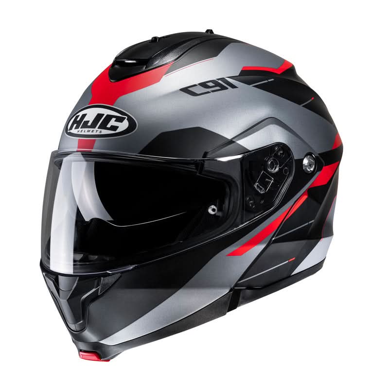 Kask Hjc C91 Karan Grey/Red 1 280055_ZAL575288.jpg