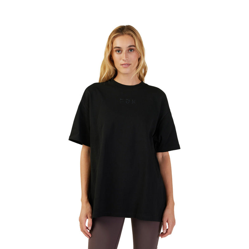 T-Shirt Damski FOX Wordmark Os Black 3 289553_ZAL767295.jpg