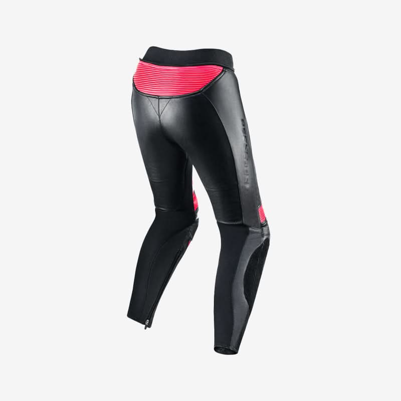 Spodnie motocyklowe skórzane damskie Rebelhorn Rebel Black Pink 11 176197_ZAL424346.jpg