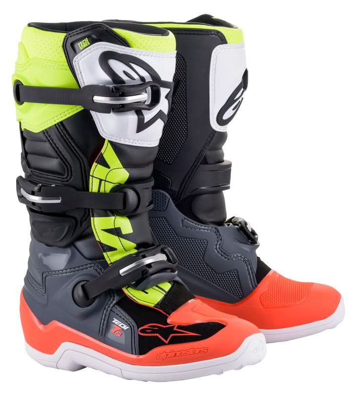 Buty Alpinestars Junior Tech 7S Dark Grey/Fluo Red/Fluo Yellow 1 248531_ZAL446250.jpg