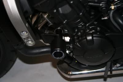 CRASHPADY CLASSIC RG RACING HONDA HORNET 600 07 & CBF600 08- BLACK 1