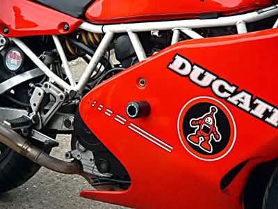 CRASHPADY CLASSIC RG RACING DUCATI 750SS (EARLY 90S) BLACK 1