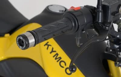 KOŃCÓWKI KIEROWNICY RG RACING KYMCO 125 K-PIPE 13- BLACK 1