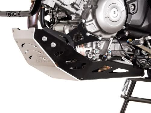 OSŁONA SILNIKA PŁYTA POD SILNIK SW-MOTECH SUZUKI DL650 (11-)/XT (15-) BLACK SILVER 1