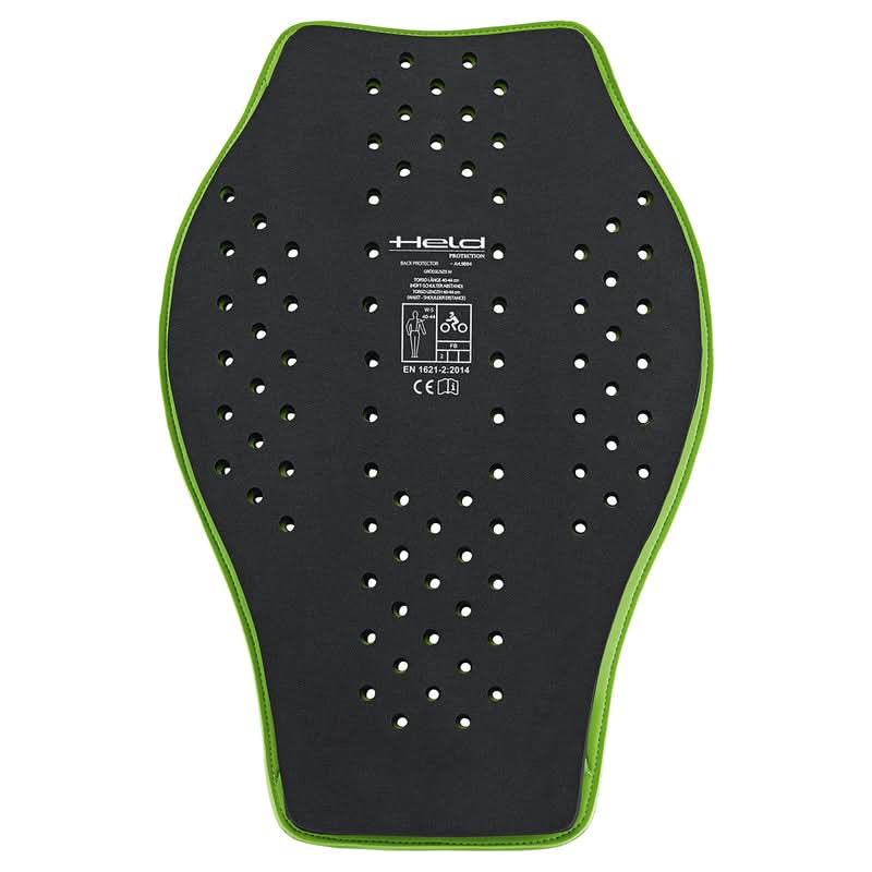 OCHRANIACZ PLECÓW HELD LEVEL 2 BLACK/GREEN S 3