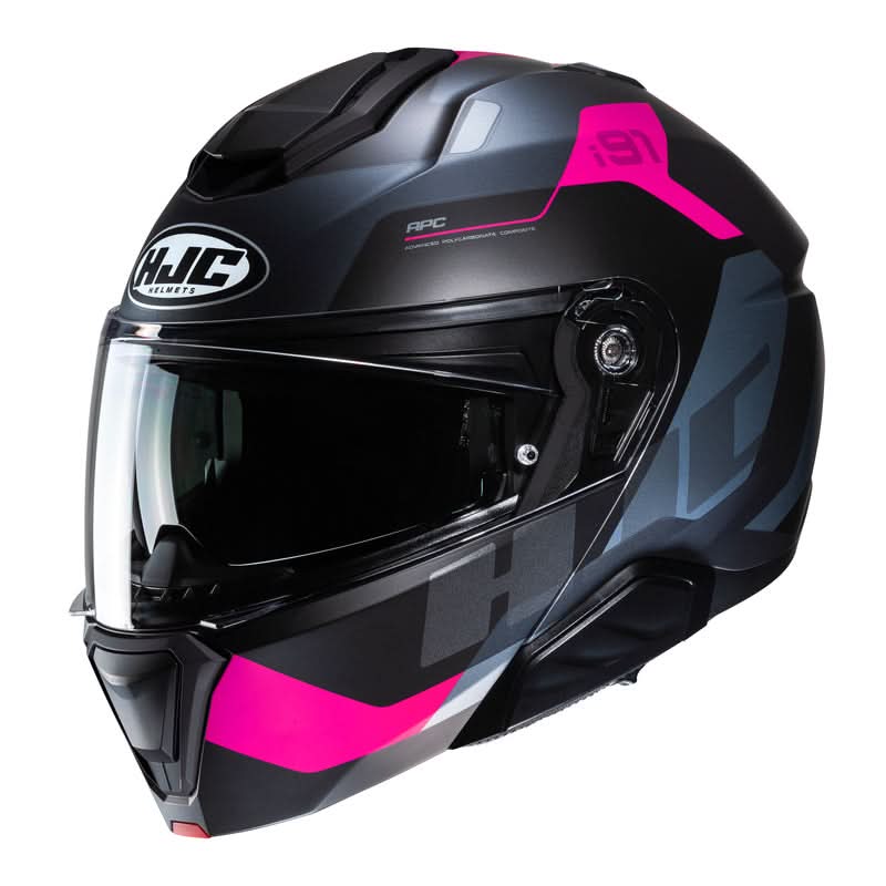 Kask motocyklowy HJC I91 Carst Black Pink 1 303200_ZAL663515.jpg