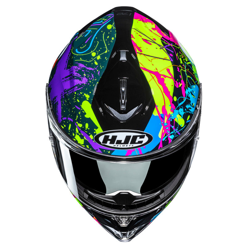Kask Motocyklowy HJC I72 Electra Yellow Blue 7 377525_ZAL935685.jpg