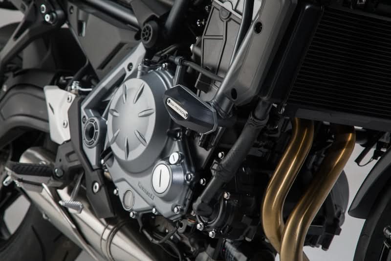 CRASHPADY SW-MOTECH KAWASAKI Z650 (16-)/ Z650RS (21-) BLACK 1