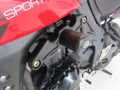 CRASHPADY AERO RG RACING TRIUMPH TIGER 1050 SPORT 13- BLACK 1