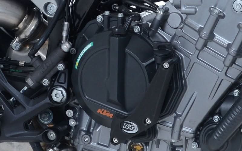 SLIDERY SILNIKA RG RACING KTM 790 DUKE, PRAWA STRONA BLACK 1
