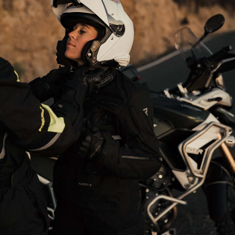 Kurtka motocyklowa tekstylna damska Rebelhorn Hardy 2 Black Sand 15 172239_ZAL612711.jpg
