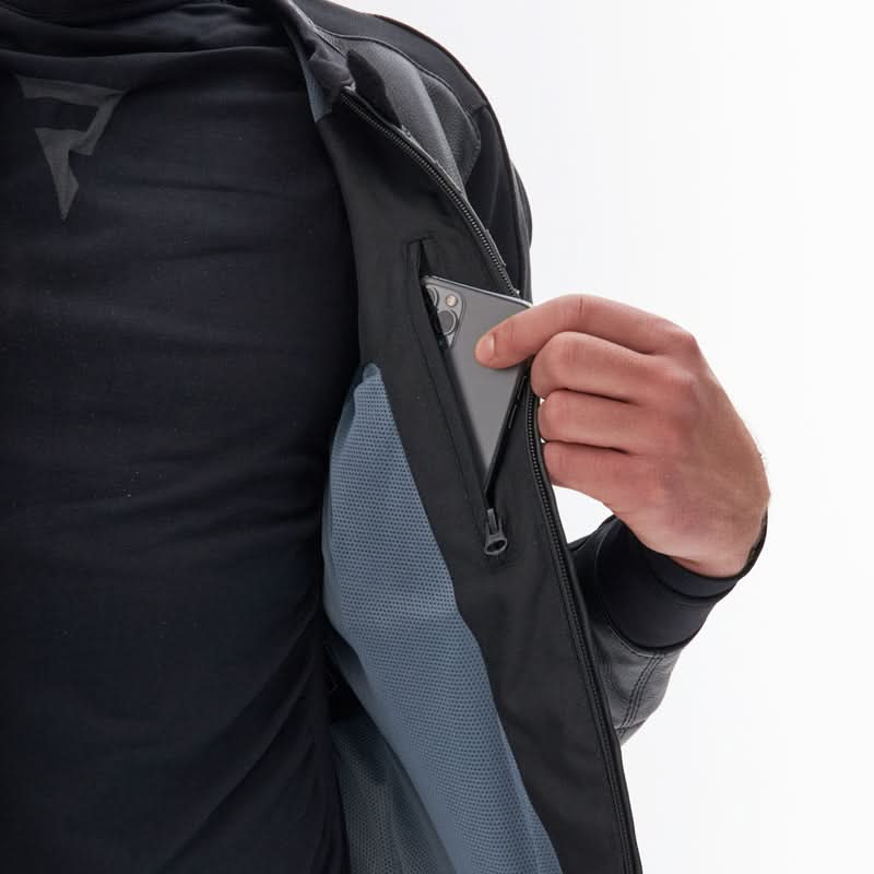 Kurtka motocyklowa skórzana Rebelhorn Veloce Black White 30 277781_ZAL678391.jpg