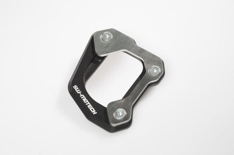 NAKŁADKA NÓŻKI BOCZNEJ SW-MOTECH BMW F650GS/F800GS HUSQVARNA TR650 BLACK SILVER 1