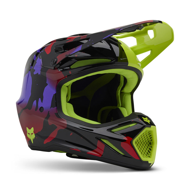 Kask motocyklowy FOX V3 Throttle Fluo Yellow 3 307516_ZAL742353.jpg