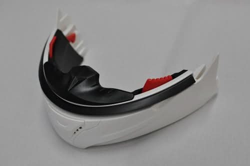 SZCZĘKA DO KASKU OZONE FP-01 WHITE NS 1
