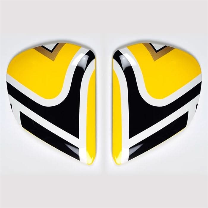BOCZKI ARAI VAS-V DO KASKU RX-7 V/RX-7 V EVO EDWARDS LEGEND YELLOW 1