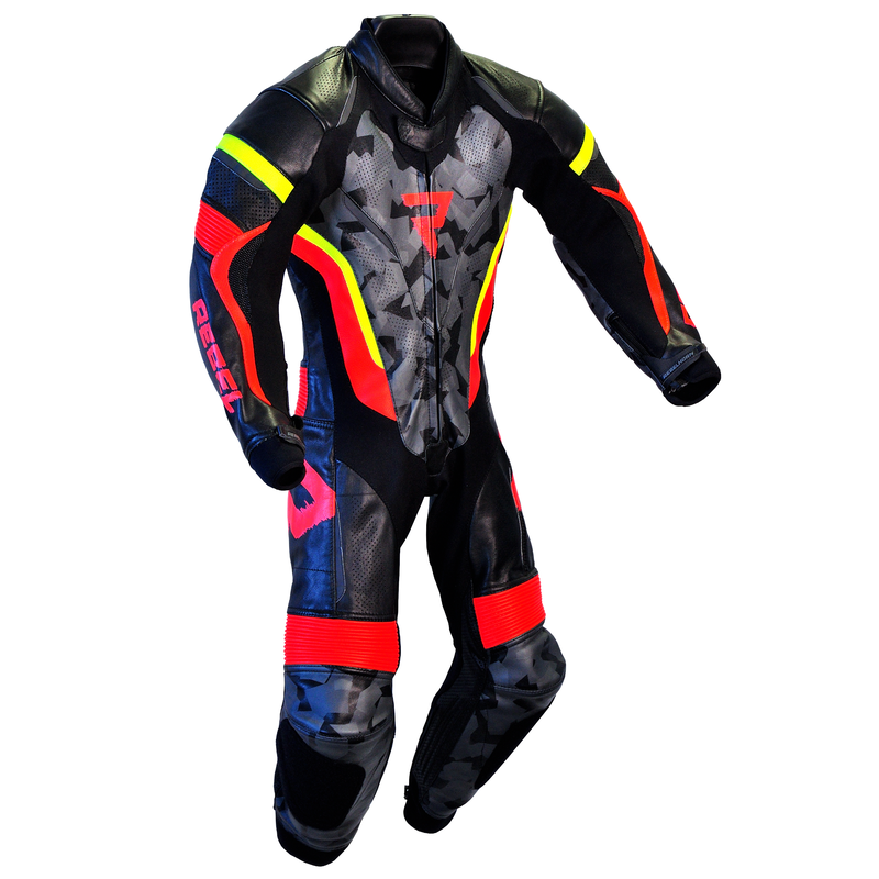 Kombinezon Motocyklowy Jednoczęściowy Junior Rebelhorn Rebel Black Flo Red Flo Yellow 1 194365_ZAL352877.png