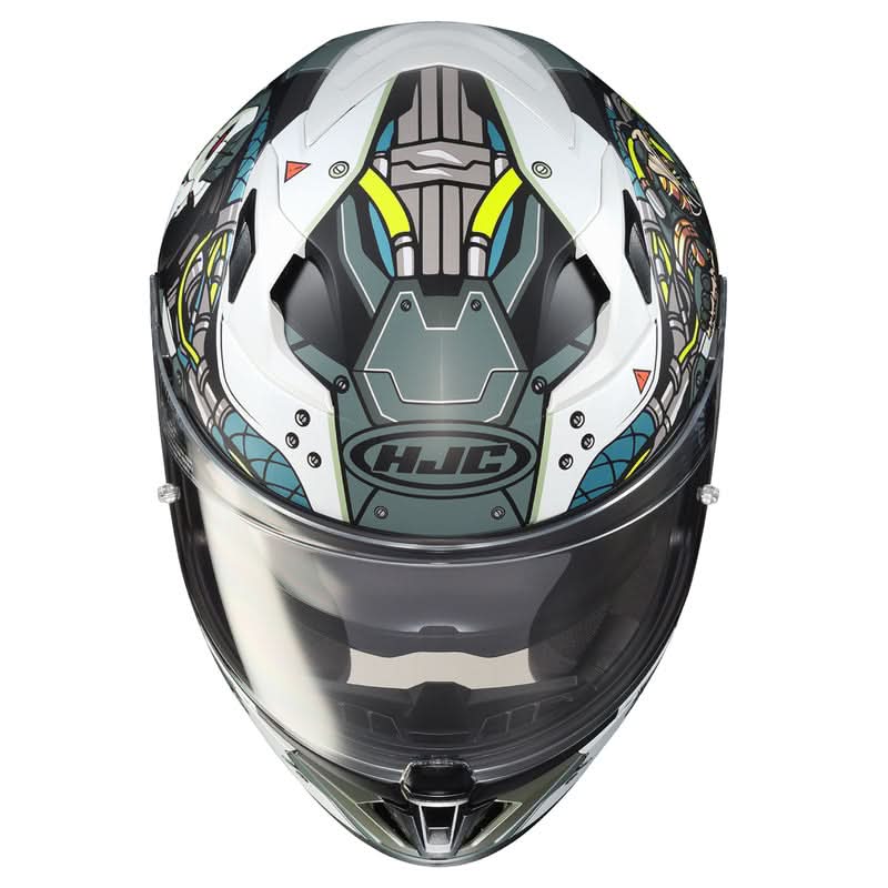 Motocyklowy Kask HJC i70 Bane Dc Comics Khaki/White 3 225340_ZAL395218.jpg