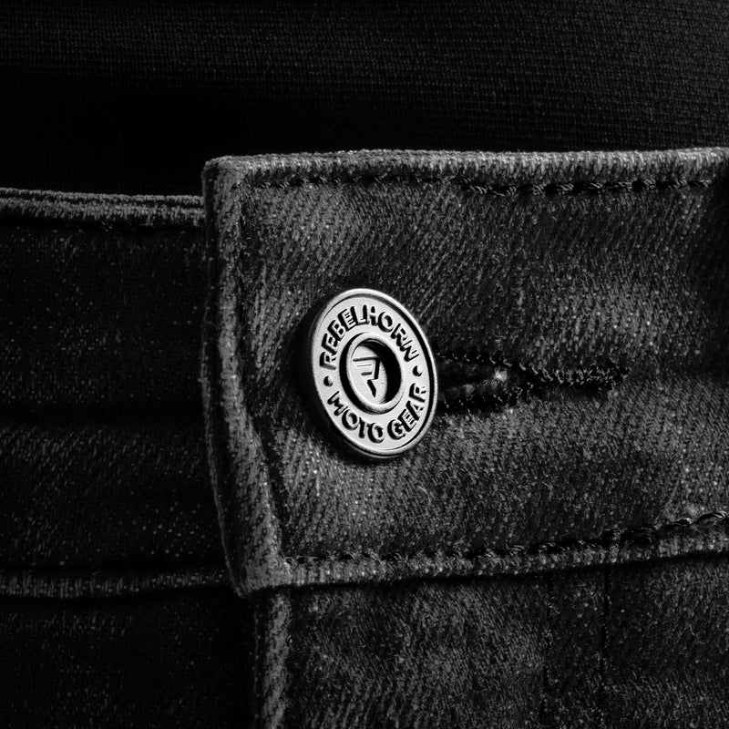 Jeansy motocyklowe damskie Rebelhorn Classic Washed Black Monolayer 22 348294_ZAL851129.jpg