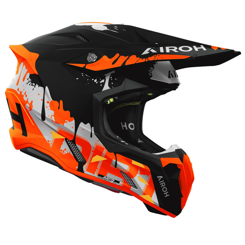 KASK MOTOCYKLOWY AIROH TWIST 3 DIRT MATT S 1