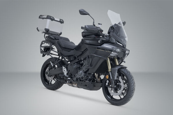 ZESTAW KUFRA CENTRALNEGO TRAX ADV SW-MOTECH YAMAHA TRACER 9 / GT / GT+ (24-) SILVER 3