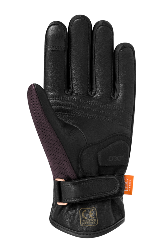 Motocyklowe Rękawice Skórzane Racer Lady Bella 3 BLACK/BURGUNDY 2 207174_ZAL351501.png