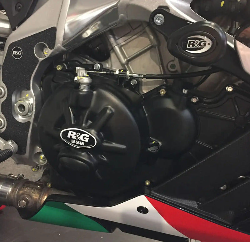 OSŁONA SILNIKA RG RACING APRILIA RSV4 09-14, V4 TUONO 11-17, PRAWA STRONA BLACK 3