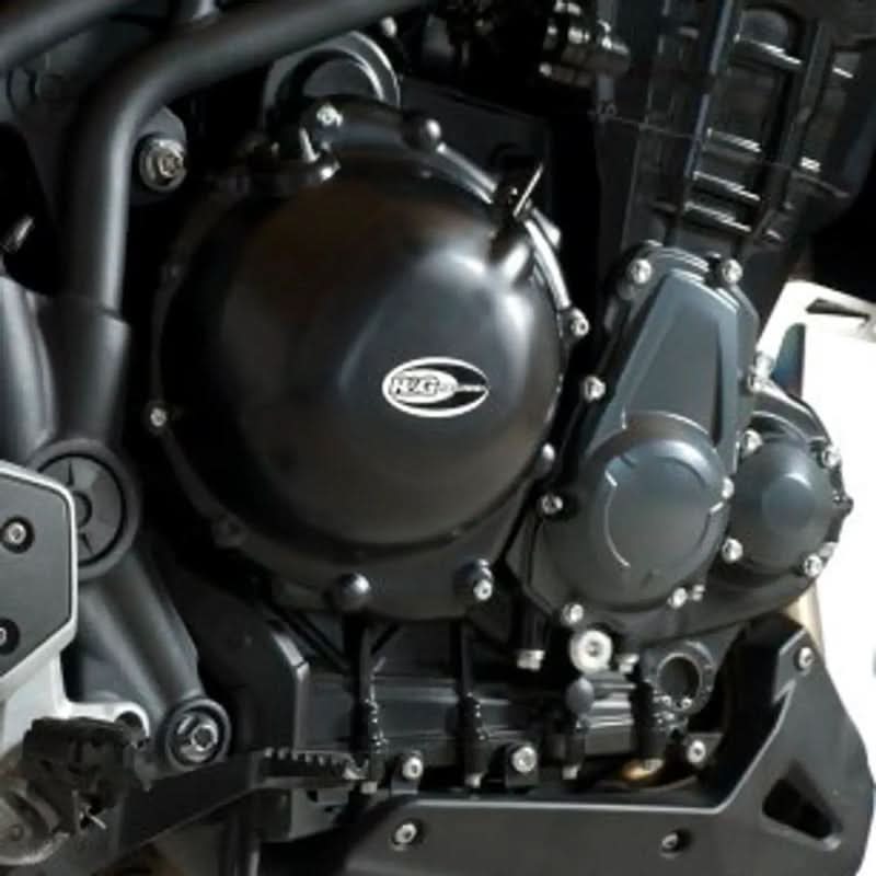 ZESTAW OSŁON SILNIKA RG RACING TRIUMPH TIGER 1200 EXPLORER 12-17, (2 CZĘŚCI) BLACK 1