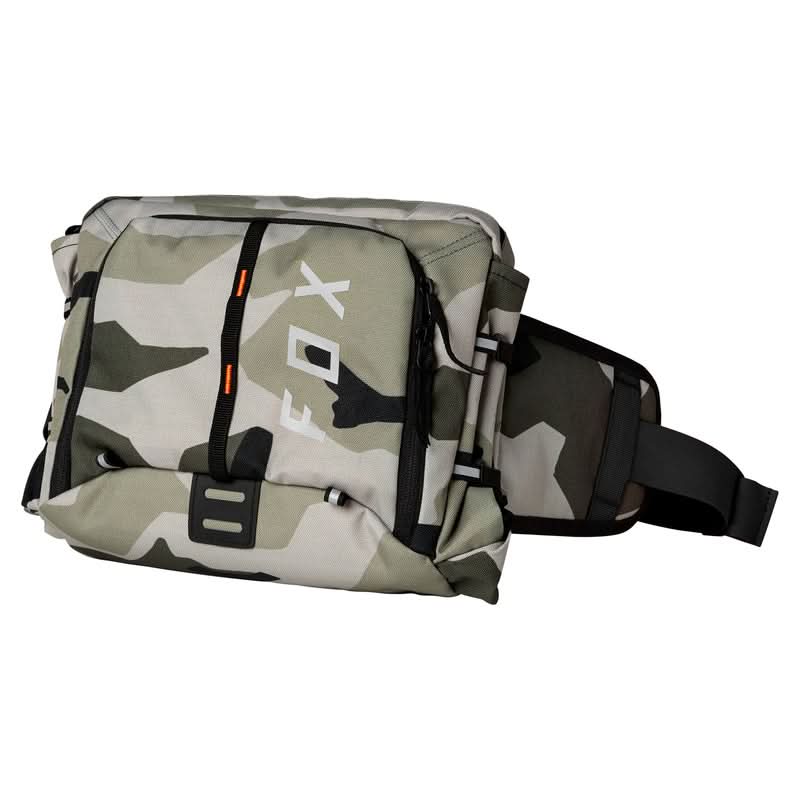 NERKA FOX UTILITY 5L LUMBAR HYDRATION PACK GREEN CAMO OS 5