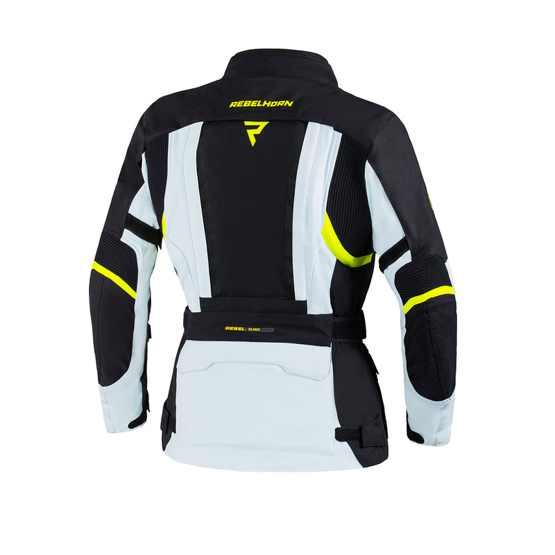 Kurtka motocyklowa tekstylna damska Rebelhorn Hardy 2 Grey Black Fluo Yellow 3 172233_ZAL612729.jpg