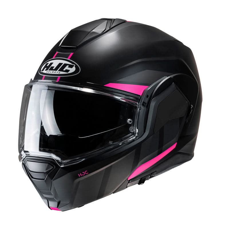 Kask motocyklowy HJC I100 Beis Black Pink 1 280948_ZAL575484.jpg