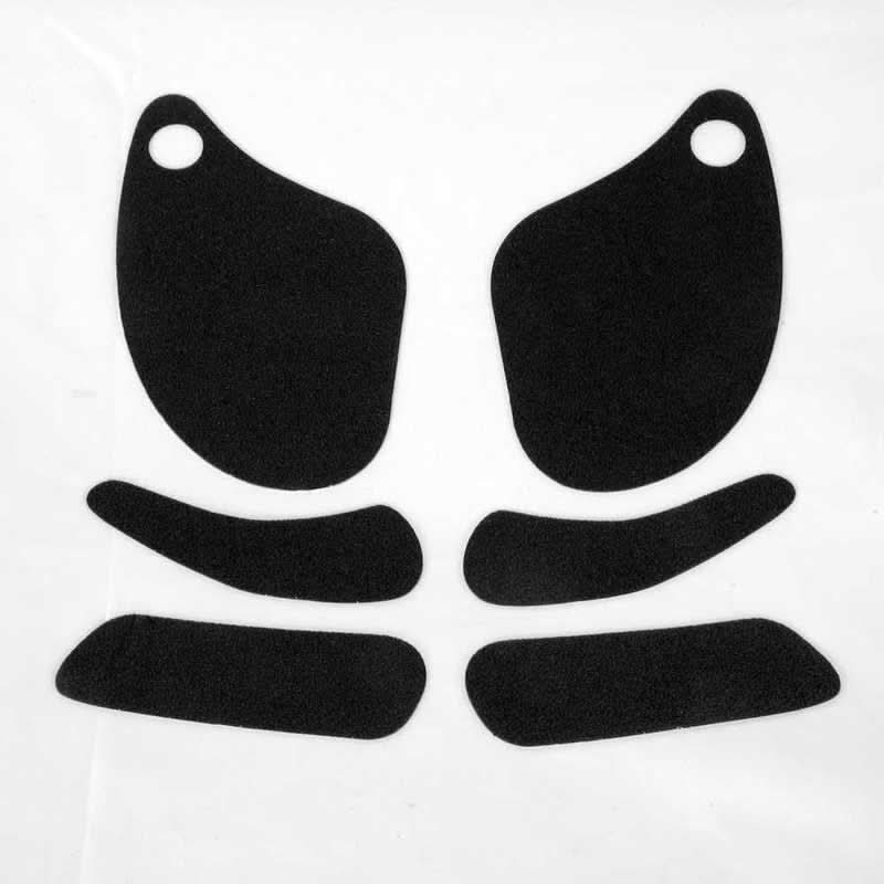 NAKLEJKA NA BAK TANKPAD ANTYPOŚLIZGOWY 6 CZĘŚCI RG RACING KAWASAKI ZX6R 2005-2006 BLACK 1
