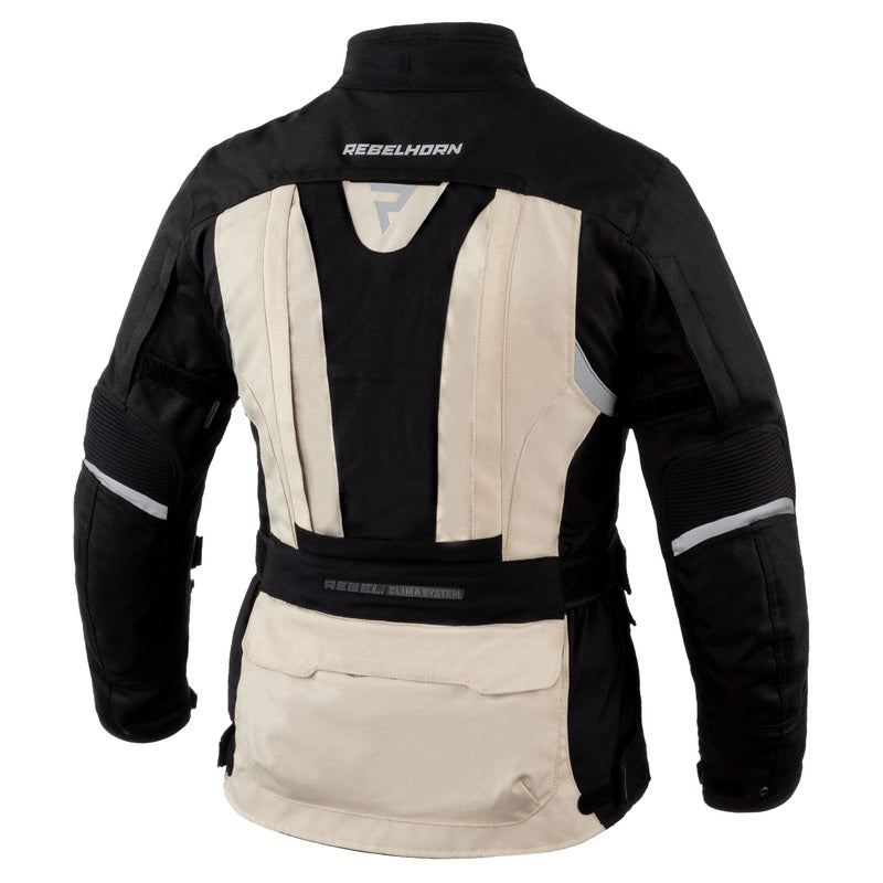 Kurtka motocyklowa tekstylna damska Rebelhorn Hardy 2 Black Sand 3 172239_ZAL612675.jpg