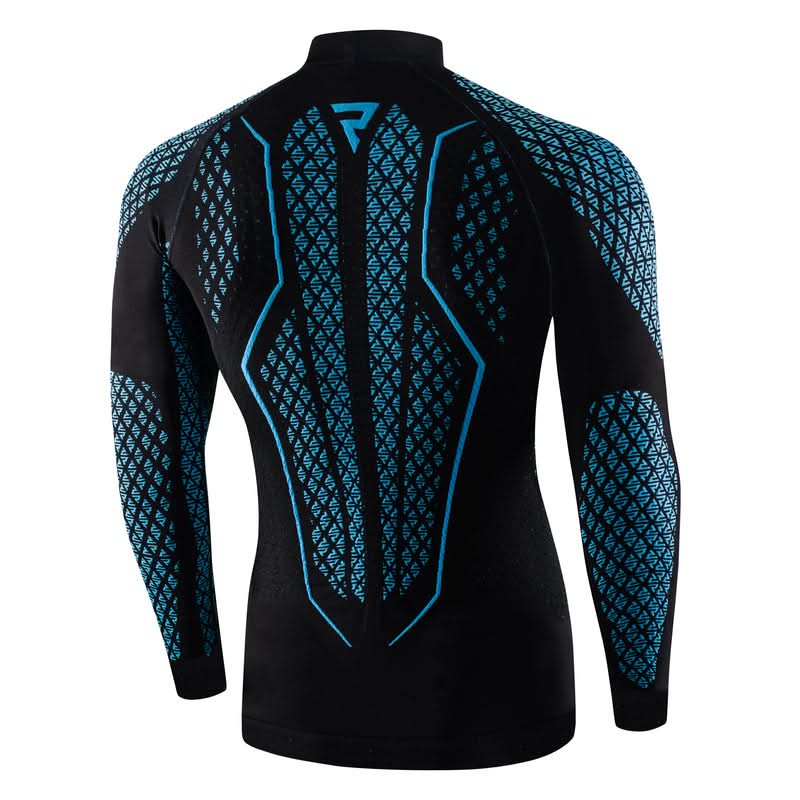 Koszulka Termoaktywna Rebelhorn Therm II Black/Blue z Długim Rękawem 3 225583_ZAL418799.jpg